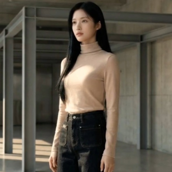 [패션] 울시 터틀넥 니트_CTA